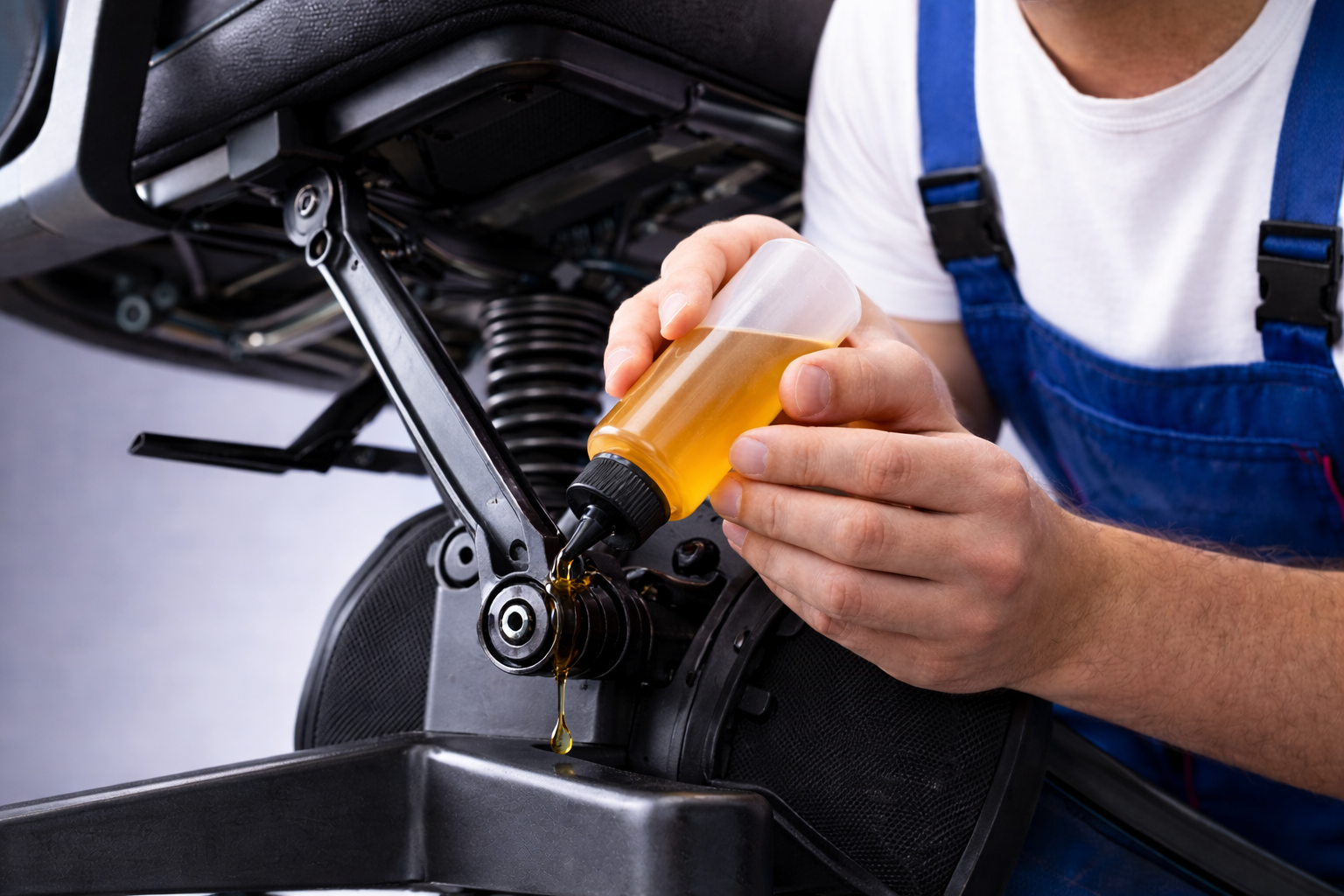 Lubricado de basculante